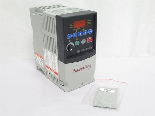 Allen-Bradley 22A-A4P5N104; AC Drive 240VAC1HP IN-1ph OUT-3ph