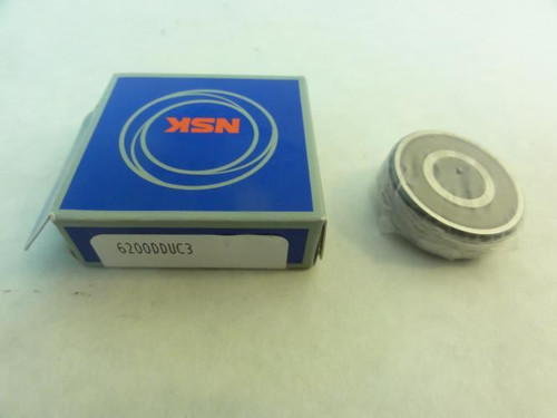 NSK 6200DDUC3; Ball Bearing; 10mm ID; 30mm OD; 9mm W