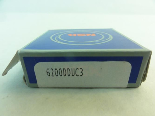 NSK 6200DDUC3; Ball Bearing; 10mm ID; 30mm OD; 9mm W