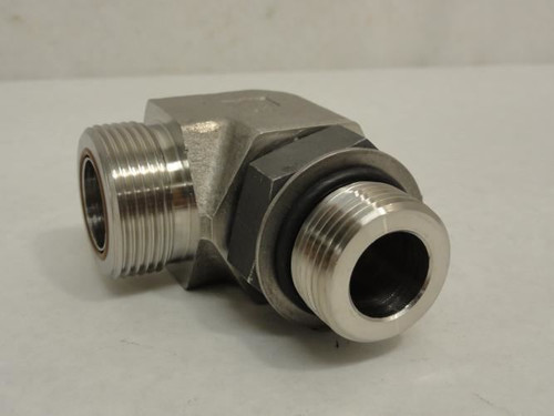 SSP P14-12GE; Elbow 90Deg SS-316; 3/4 OFS x 7/8 BOSS
