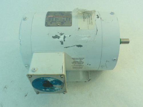 Leeson 115743; AC Motor; 1/2HP; 1140RPM; 208-230/460V