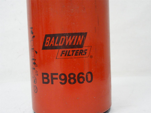 Baldwin BF9860; Fuel Filter; M90x2.0 Thread size; 4.3 micron