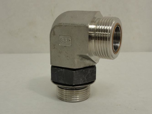 MFG- FS6801-16-16-NWO-SS; Elbow 90Deg; SS-316; 1 OFS x 1 BOSS
