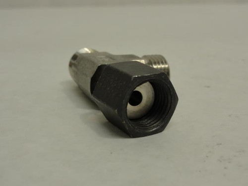 SSP S06SRT; Swivel Nut Run Tee; SS-316; 3/8 OFS; Swivel