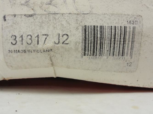 SKF 31317 J2; Taper Roller Bearing Cone W/Cup; 85mm ID