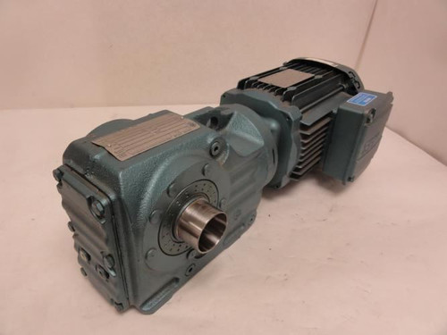 SEW KT37TDRE80M4DH; Gearmotor; 37.97:1 Ratio; 1Hp; 230/460V