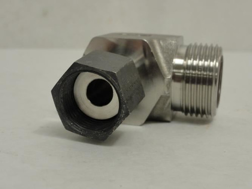 MFG- FS6500-08-12SS; Elbow 90Deg 1/2 OFS Swivel x 3/4 OFS