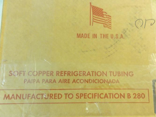 Howell Metal 1/4-50-Coil; Soft Copper Refrigeration Tubing