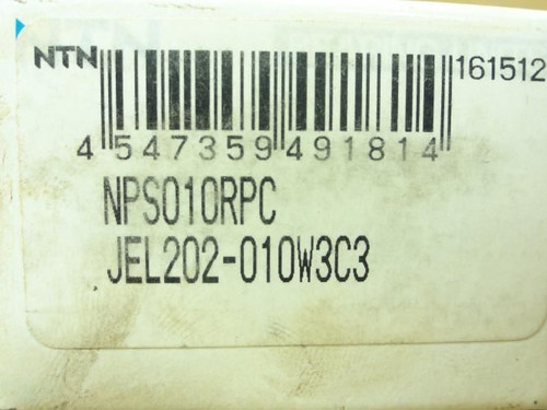 NTN NPS010RPC; Insert Ball Bearing 5/8" ID x 40mm OD