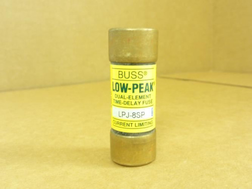 Bussmann LPJ-8SP; UL Class J Fuses; 600VAC; 1~600A