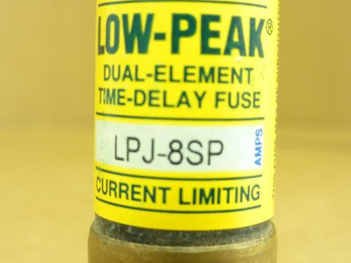Bussmann LPJ-8SP; UL Class J Fuses; 600VAC; 1~600A