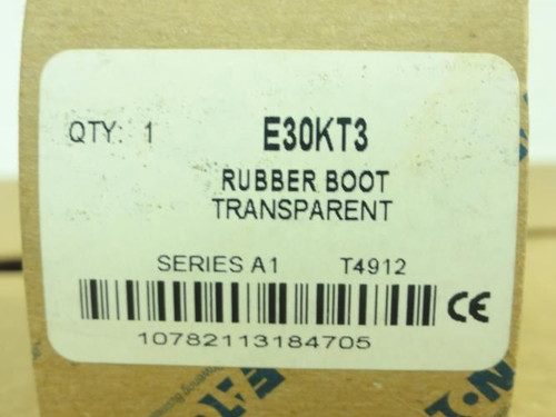 Eaton E30KT3; Transparent Rubber Boot