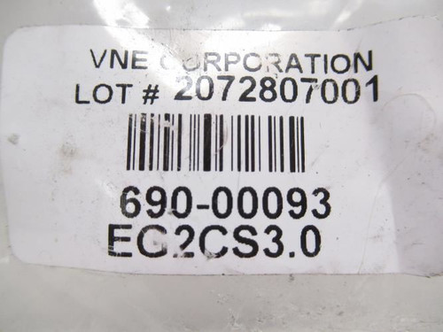VNE LA-EG2CS3.0; Short Ferrule; SS-304; 3" Clamp