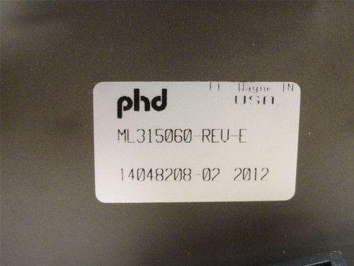 phd ML315060; Washdown Rotary Actuator; 1/4NPT Ports