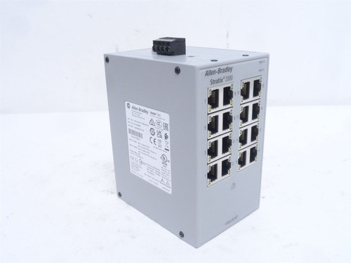 Allen-Bradley 1783-US16T; Unmanaged EtherNet Switch; 16-Port