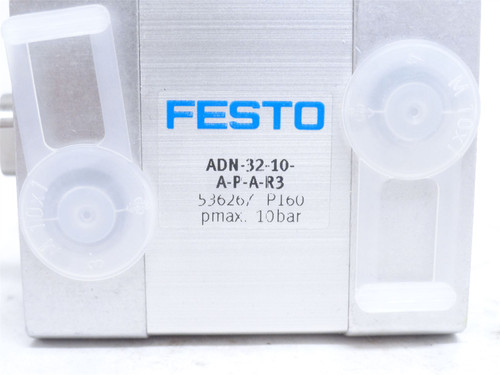 Festo ADN-32-10-A-P-A-R3; Air Cylinder 536267 32mmID 10mm Stk