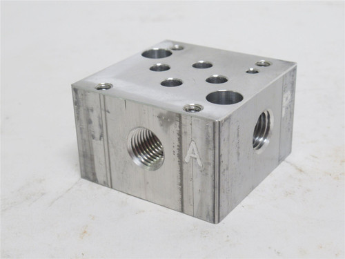 Frick 535A0292H05; Threaded Manifold Subplate; Aluminum