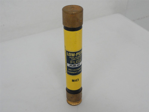 Bussmann LPS-RK-4SP; Time Delay Fuse; 4A; 600VAC/300VDC
