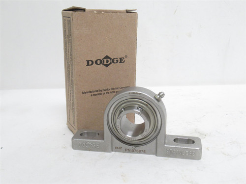 Dodge P2B-SCEZ-100-SHSS-MOD; PB Bearing; SS; 1"ID 076875