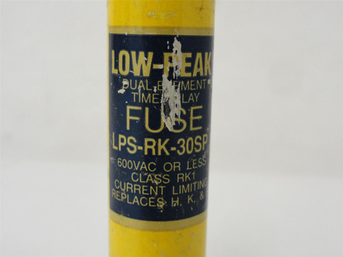 Bussmann LPS-RK-30SP; Time Delay Fuse; 30A; 600VAC