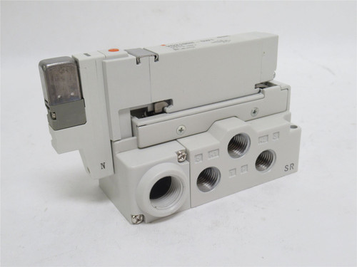 SMC VQ2100N-5W1-02N; Air Control Valve; 2-Pos; Coil: 24VDC