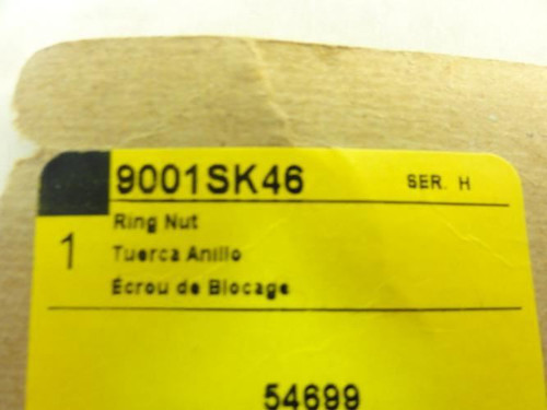 Square D 9001SK46; Lot-2 Ring Nut; 30MM