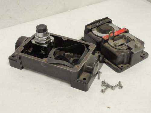 Eaton 10250H4240; Start/Stop Pushbutton Station INCOMPLETE
