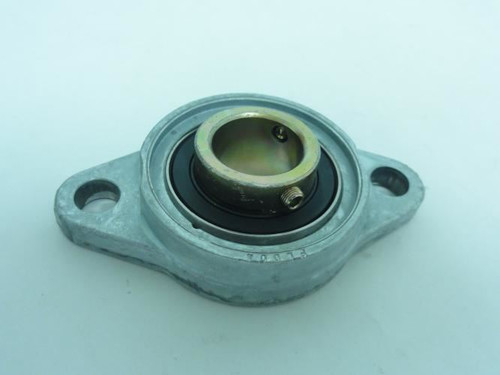 FYH FL004; Flange Bearing; 2-Bolt; 20mm ID