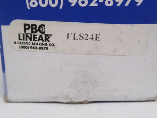 PBC FLS24E; Linear Bearing 1-1/2"ID x 2-3/8"OD x 3" Wide