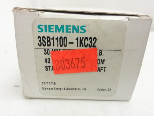 Siemens 3SB1100-1KC32; Push/Pull Switch 30mm; SS Shaft