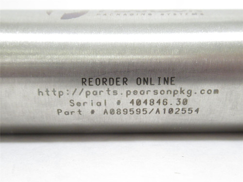 Pearson A089595/A102554; Air Cylinder; SS; 6" Stroke