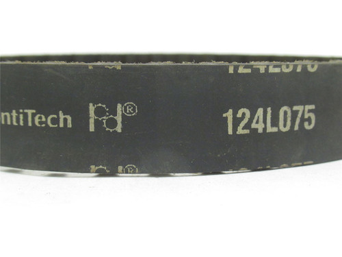 Continental 124L075; Timing Belt; 12-3/8" Long x 3/4" Width