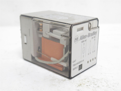 Allen-Bradley 700-HA32A1-4; Relay 250V 10A; Coil 120VAC; 2PDT