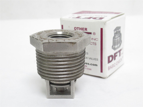 DFT 8002; In-Line Check Valve SS; 3/8FNPT x 1MNPT;  0-2500PSI
