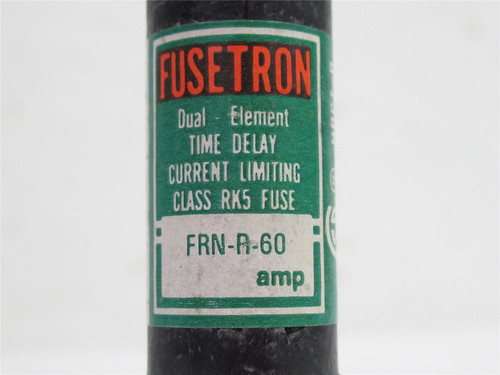 Bussmann FRN-R-60; Fusetron Fuse; 60A; 250VAC