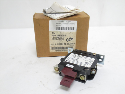 Westinghouse AN11P; Thermal Overload Relay; 125vA; 600VAC; 1P