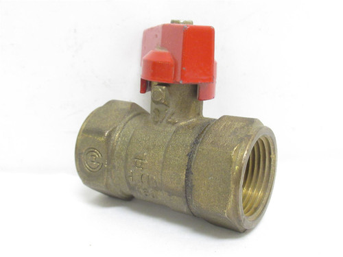 B&K 110-524; Brass Ball Valve; Inline; 3/4FNPT; Gas