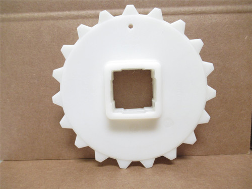 Intralox S100-1-5/8-19; Sprocket; 19 Teeth; 1-5/8" Sq Bore