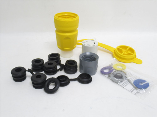 Hubbell HBL28W08; Watertight Locking Connector 30A 125/250VAC