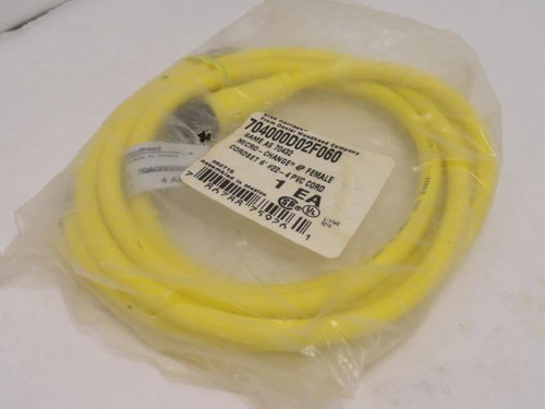 Daniel Woodhead 704000D02F060; Micro-Change Cordset 4P