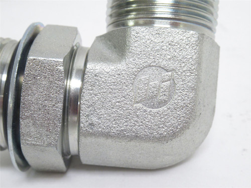 Brennan 6801-16-16-NWO-FG; Elbow Fitting 90Deg 1 JIC x 1 BOSS