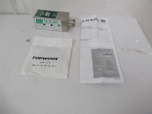 Topworx 21-11528 DCA; Dry Contact Prox Sensor 120V SS