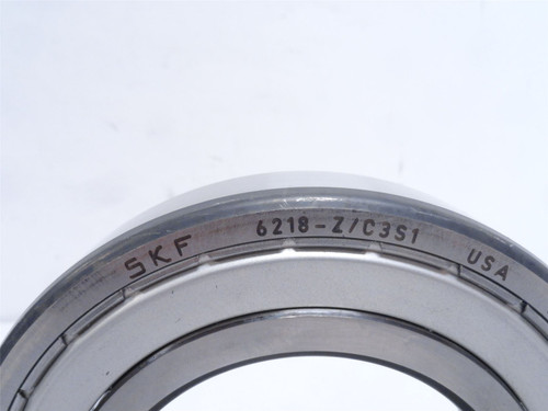 SKF 6218-ZJEM; Ball Bearing 90mmID x 160mmOD x 30mm Wide