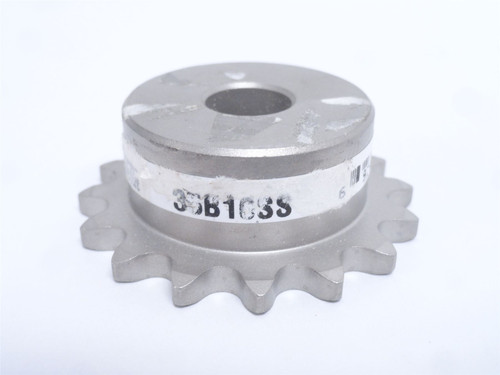 Martin 35B16SS; Sprocket #35; SS; 30 Teeth 1/2"ID; No Key Way
