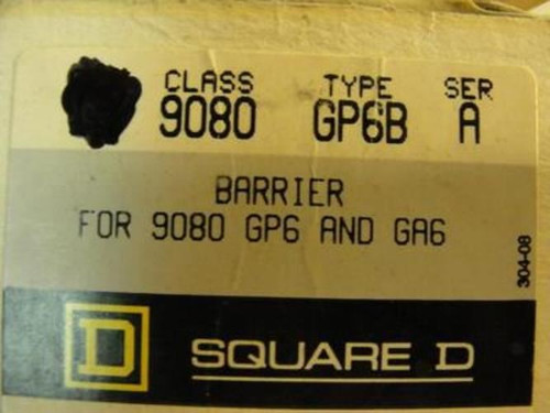 Square D 9080GP6B; LOT-3; Terminal Block End Barrier