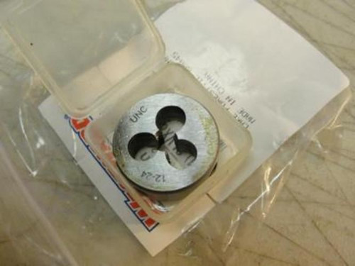 Westward 2LVX8; Round Solid Die; #12-24; Right Hand