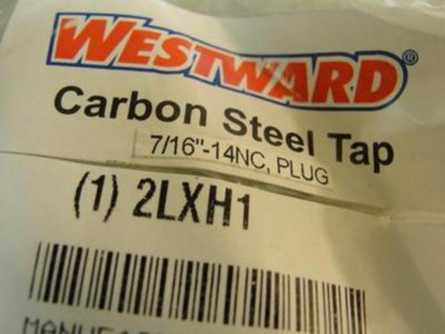 Westward 2LXH1; Hand Tap; 7/16"-14; Plug; Right Hand