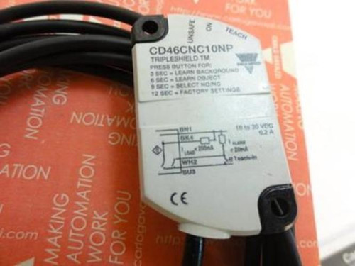 Carlo Gavazzi CD46CNC10NP; Proximity Switch; 10-30VDC