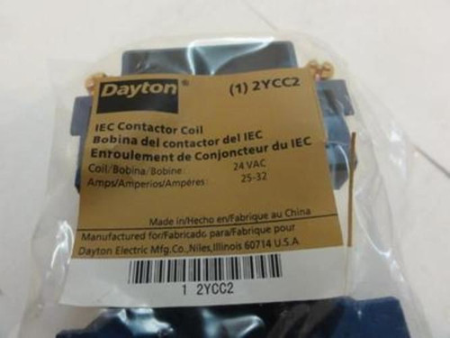 Dayton  2YCC2; Operator Coil 24 Voltage 60 Hz