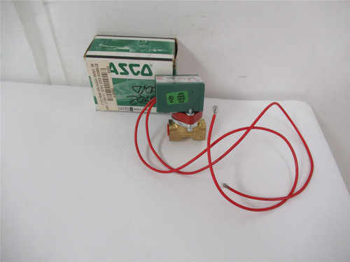 Asco 8210B20; Solenoid Valve 120/60 5-125 PSI 1/4"